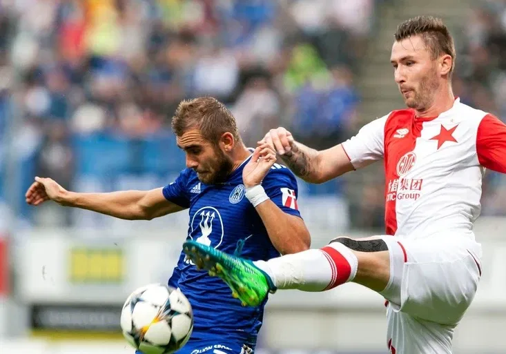 Olomouc fotbal Slavia