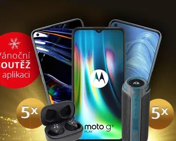 O2 Knihovna rozdává k Vánocům 5G telefon, bezdrátové reproduktory i sluchátka