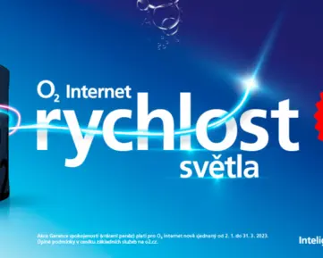 Internet rychlostí světla? O2 nabízí pevný internet s garancí vrácení peněz do 60 dnů