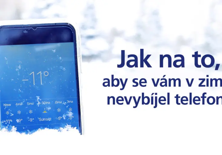 Víte, co se děje s telefonem v zimě? Poradíme, jak o něj v mrazech správně pečovat 