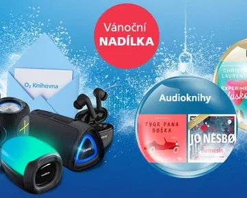 O2 Knihovna naděluje pod stromeček bohaté slevy a rozdává dárky 