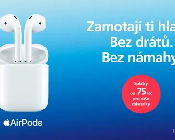 AirPods za 75 korun měsíčně? U O2 ano! 