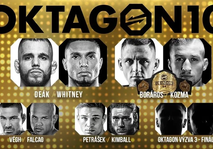 OKTAGON 10 FIGHT CARD: Klání šampiónů světových organizací a finále OKTAGON Výzvy