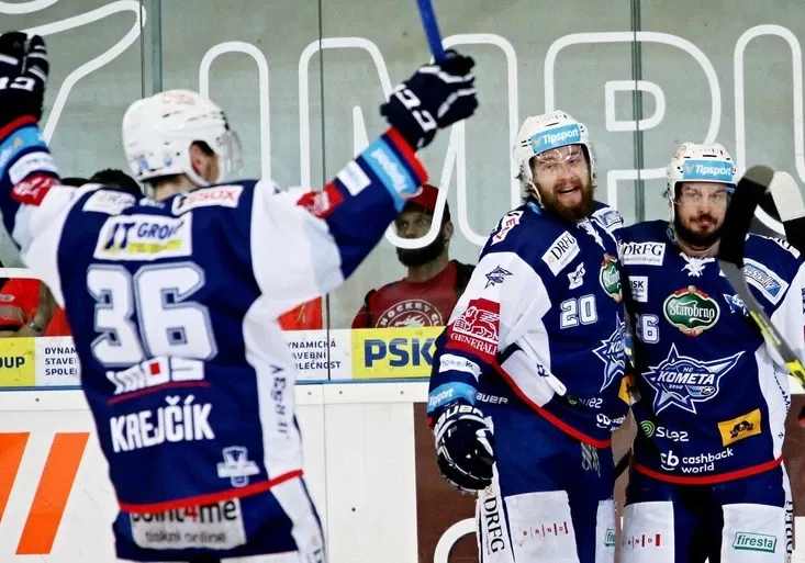 Kometa vyráží za obhajobou extraligového titulu. Vstup mistra do sezony sledujte živě!
