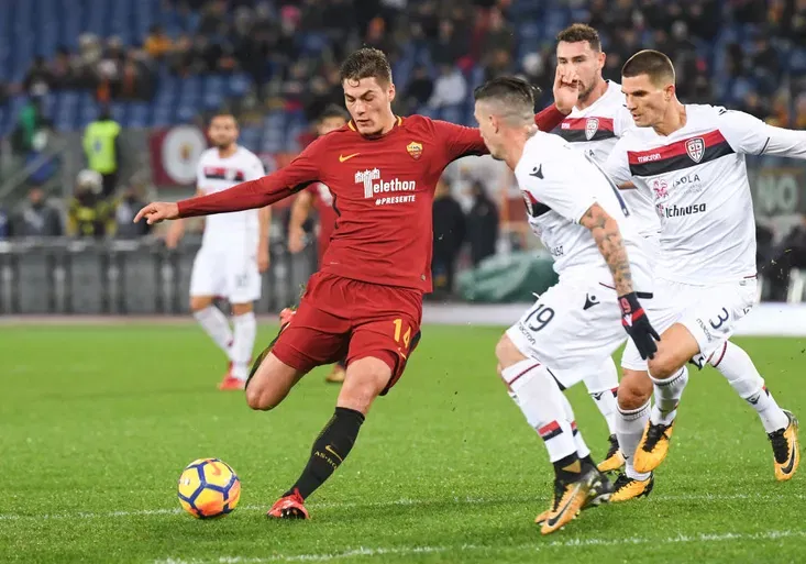 Srážka Schicka s Džekem i nejstrašnější penalta v dějinách! AS Řím v sobotu „bavil“!