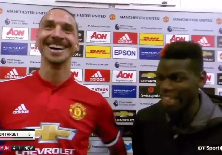 ZLATAN zase září! Jakou hláškou při rozhovoru rozsekal Pogbu a ovládl internet?