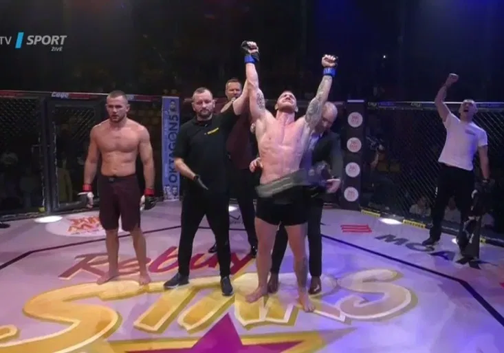 Pirát Krištofič je druhým šampionem OKTAGONU! Ve finále zdolal kamaráda Úškrta