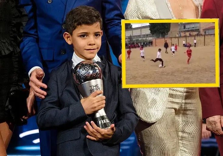 Malý RONALDO zase pobláznil internet! TENTO gól už vidělo 11 milionů lidí!