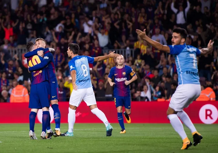 Barcelona slaví další výhru. Málagu podrazila hned na úvod „slepota“ rozhodčích!