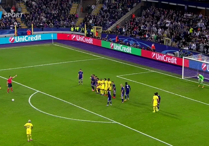 Neymarova geniální kulišárna! Jak si při trestňáku vychutnal Anderlecht? Dal hezčí gól než Pjanič nebo Messi?