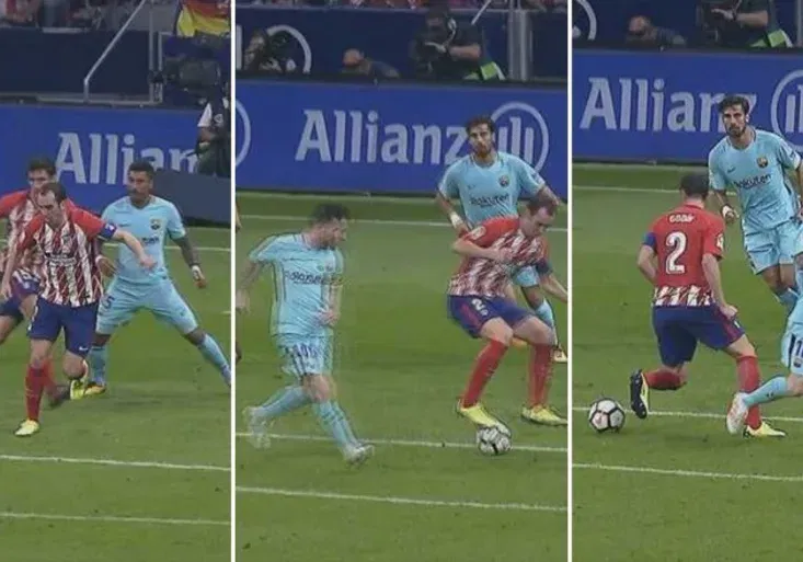 Přišel čas odplaty! Obránce Godín pokořil MESSIHO úžasnou zidanovkou