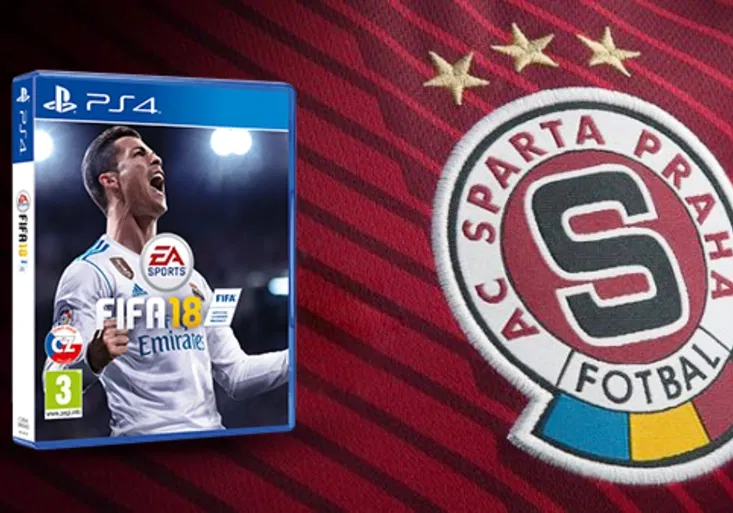 Výherci soutěže o videohru FIFA 18 pro PlayStation 4 a šály pražské Sparty