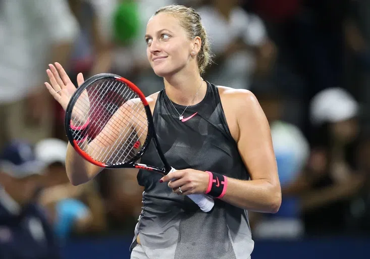 Tenisovou sobotu ozdobí finále i české derby. Koho si Kvitová sama vylosovala v Pekingu?