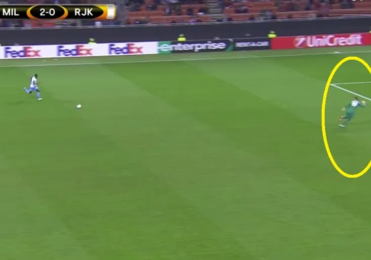 Šel na nákup a zapomněl peněženku? Podívejte, co vyváděl hvězdný Donnarumma proti Rijece!