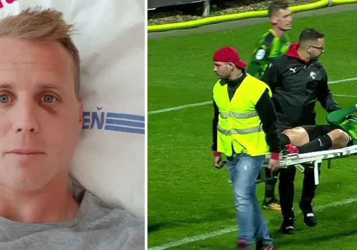 Limberský musí kvůli brutálnímu loktu Komličenka na operaci. „Díky, Rusáku!“ vzkázal mu drsně přes internet!