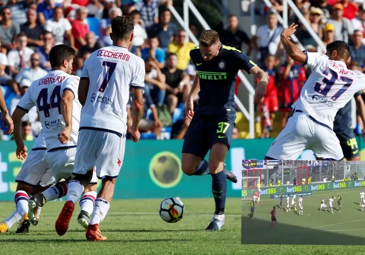 Pirueta a první gól v Serii A. Slovák Škriniar rozhodl o výhře Interu!