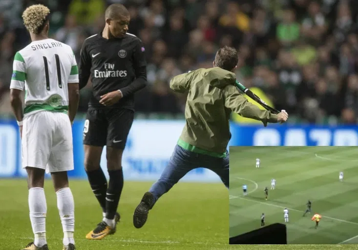 Jak chuligán téměř nakopl Mbappého? Útok na hvězdu pohledem z tribuny