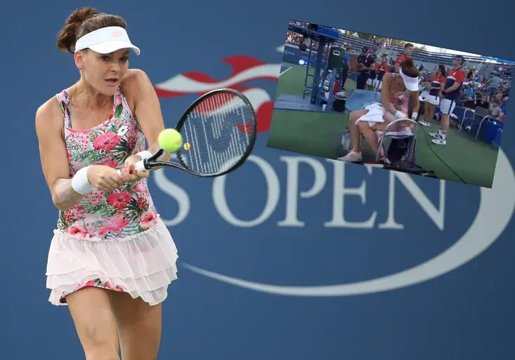 Radwaňská se s tím nepárala! Jak si na US Open přímo na kurtu rozstříhala šaty?