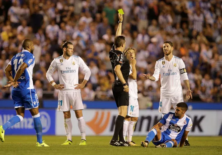 Ramos má rekord! Zasloužil si ho zbytečným vyloučením v La Coruni! Kolikátá červená to byla?