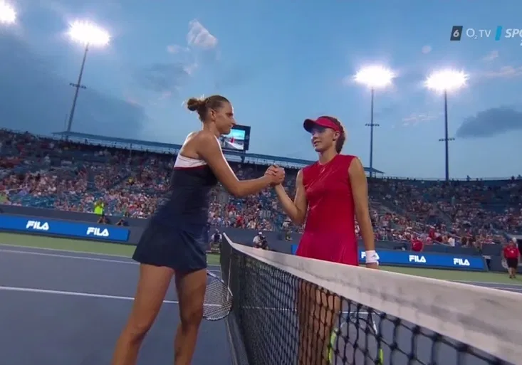 Plíšková úspěšně vykročila za obhajobou titulu v Cincinnati! Osmifinále sledujte na O2 TV Sport!