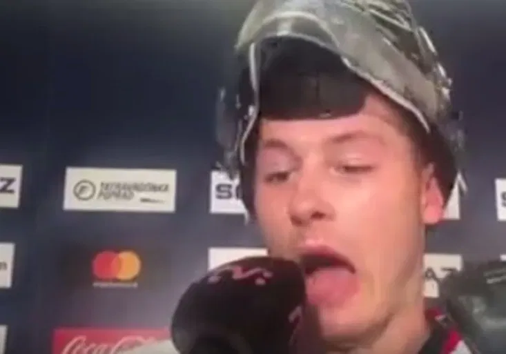 Brankář Mazanec pobavil Slovensko! Předvedl „Zemanova aligátora“