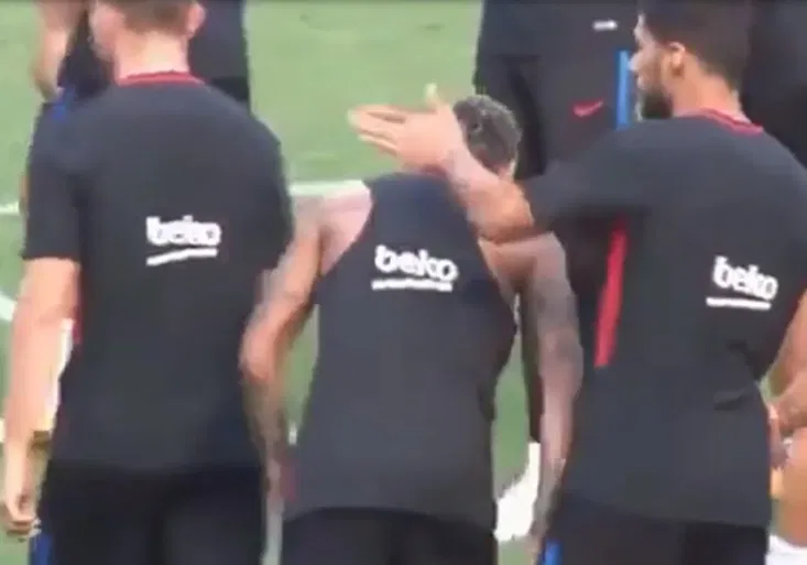Suárez zpohlavkoval na tréninku Neymara! Bylo to kvůli přestupu do PSG?