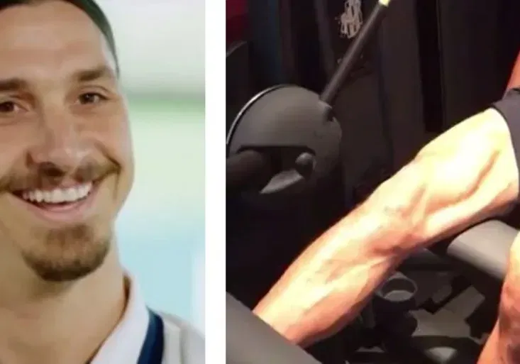 Návrat krále se blíží! Jak ZLATAN tvrdě maká na návratu v posilovně?