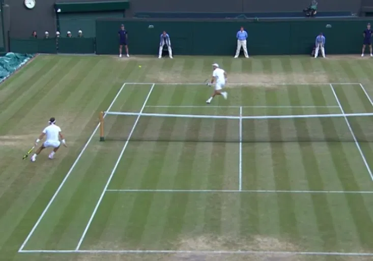 Výměna Wimbledonu! Na zázračný úder soupeře Nadal reagoval fantasticky