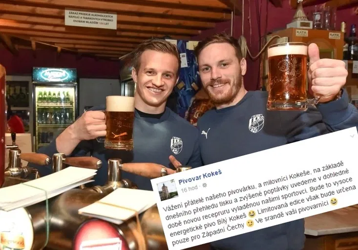 Bílý Kokeš pro západní Čechy. Pivovarníci si perfektně vystřelili z Vaňka!