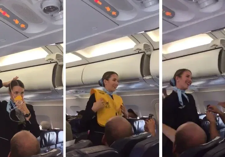 Finále Ligy mistrů: Fanoušci to cestou do Cardiffu rozjeli v letadle! Jak rozesmáli pohlednou letušku?