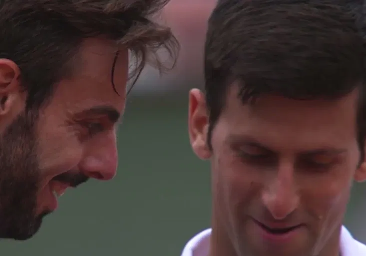 Soupeř neskutečně oblafnul Djokoviče! Srb předvedl úžasnou reakci