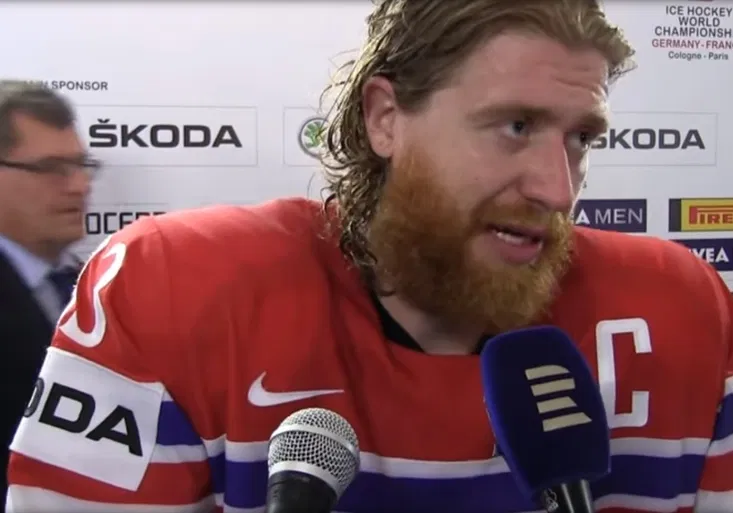 Pastrňák utekl z rozhovoru, Voráček se ho zastal: Obětoval se a typičtí Češi na něj hází špínu