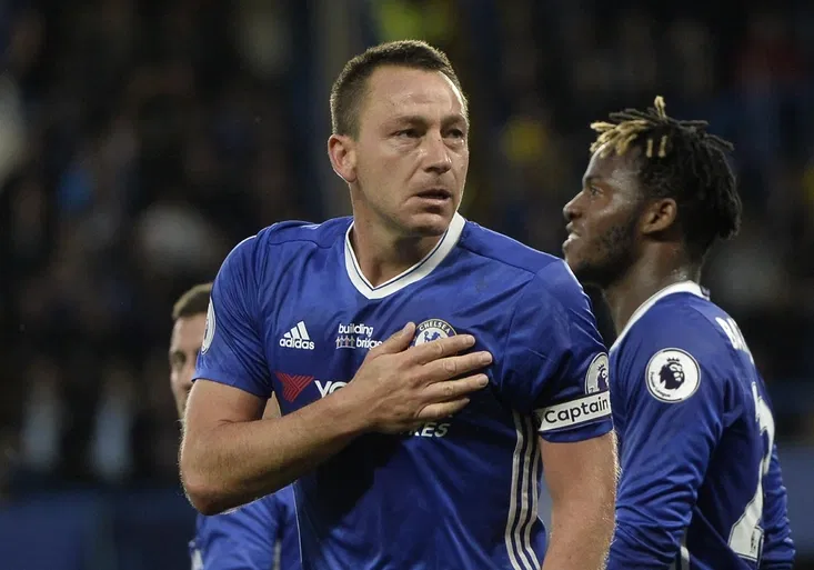 Poslední gól za Chelsea? John Terry měl při oslavách slzy na krajíčku