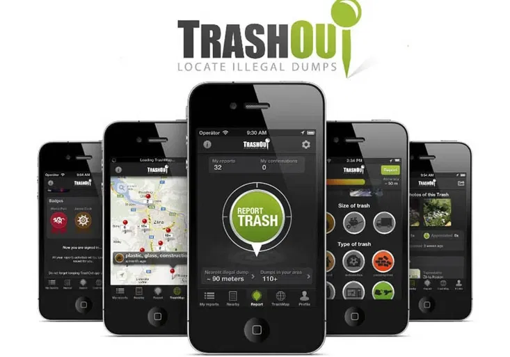 Aplikace Trashout se dostala do akcelerátoru Wayra