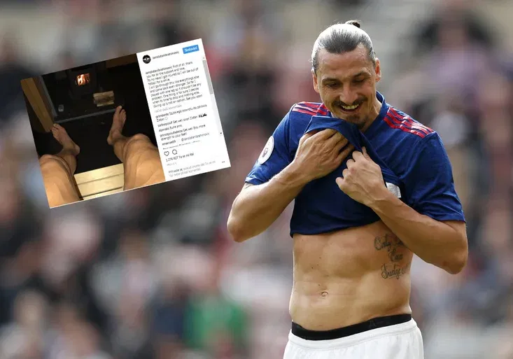 Zlatanův parádní vzkaz po zranění! Vrátím se silnější! Doteď jsem hrál na jedné noze!