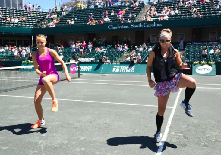 Šafářová s Mattekovou ovládly Charleston SEXY vítězným tanečkem! Jak oslavily triumf ve čtyřhře?