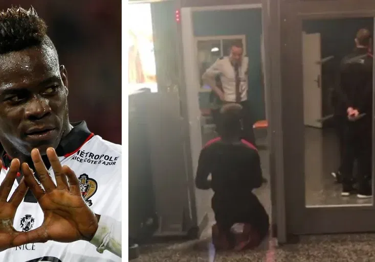 Blázen Balotelli?! Neuvěříte, jakou oslavu předvedl na letišti poté, co otočil zápas!