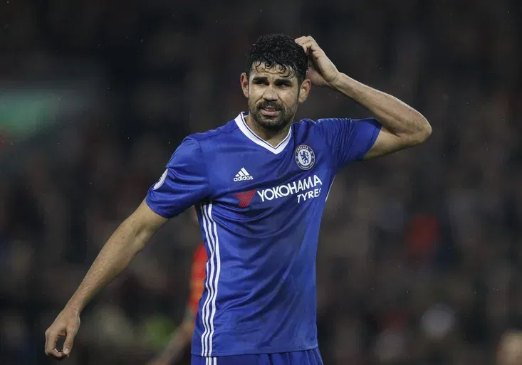 Brankář Courtois si dovolil moc. Na tréninku to krutě schytal Diego Costa!