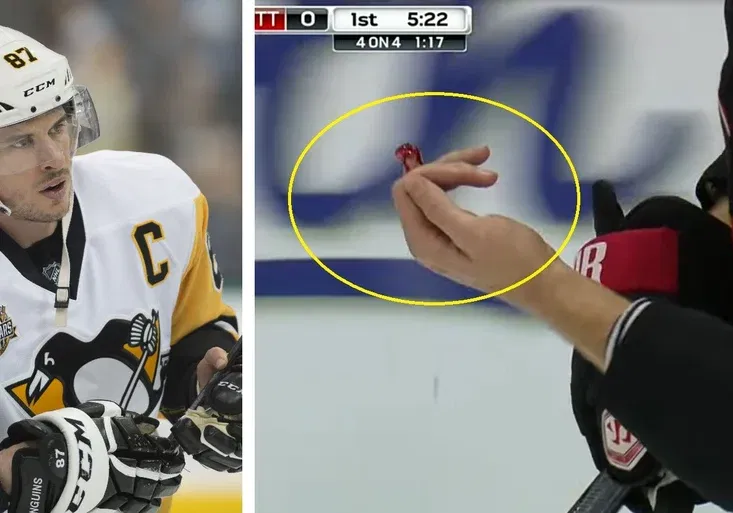 Hrůza v NHL! Crosby usekl soupeři kus prstu! Ten ale ani nemrkl!