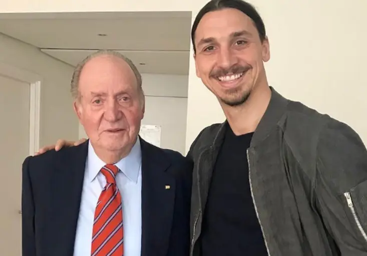 Ibrahimovič se vyfotil s králem! Napsal nejvíc ZLATANOVSKOU hlášku