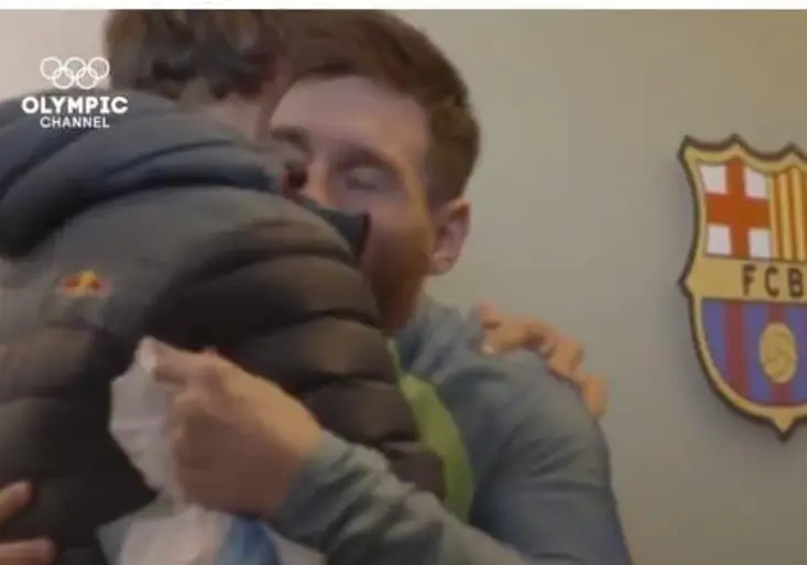 Dojatý Messi se setkal se svým idolem! Kterého argentinského sportovce obdivuje?