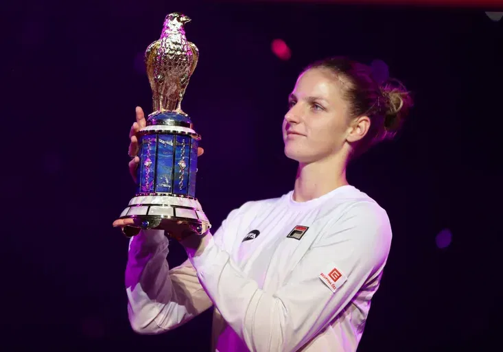 Karolína Plíšková si podmanila deštivé a chladné DAUHÁ. Další štace: DUBAJ!