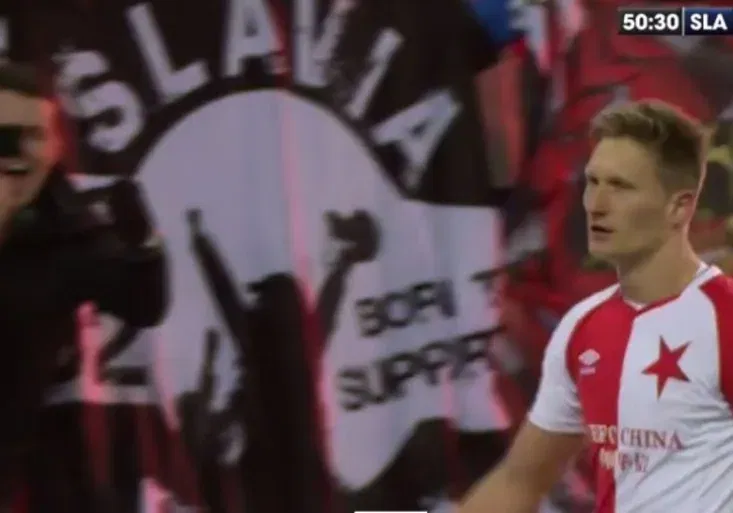 Slavia má první jarní výhru! Podívejte se, jak Milan Škoda dvěma góly sestřelil Jihlavu