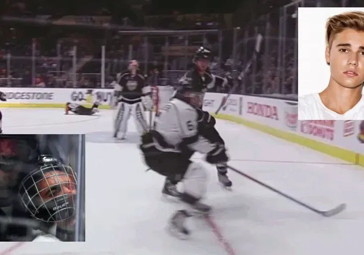 Internet se baví! Jak Justin Bieber schytal při All-Star Game krosček od tvrďáka Prongera?