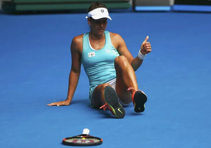 Barbora Strýcová trápila Serenu Williamsovou, s Australian Open se rozloučila srdíčkem