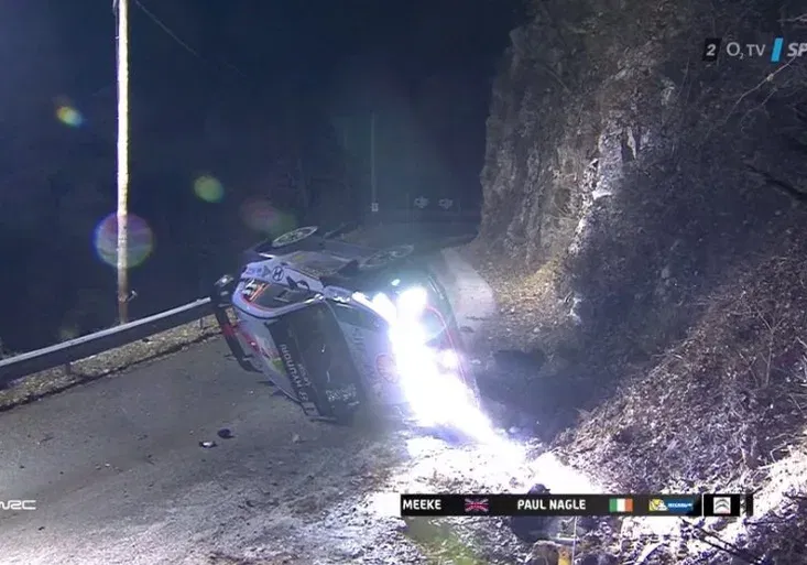 Tragédie na Rallye Monte Carlo. Při nehodě Paddona zemřel španělský fotograf