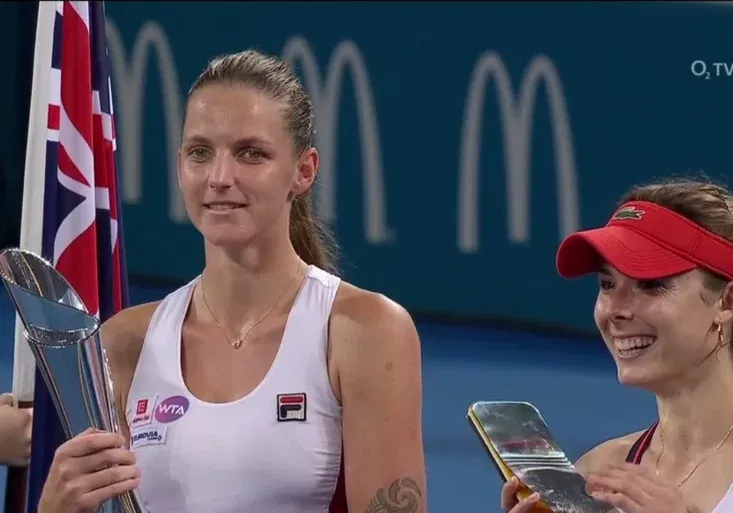 Famózní jízda za titulem! Karolína Plíšková povolila soupeřce jen tři gemy a ovládla Brisbane