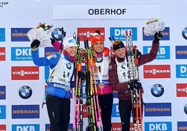 Biatlonová pohádka pokračuje! Gabriela Koukalová deklasovala soupeřky a ovládla sprint v Oberhofu