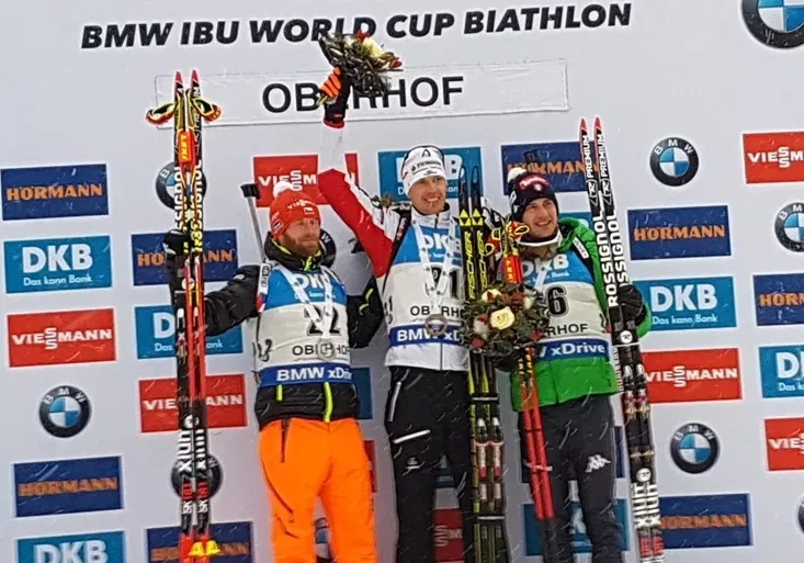 Zakletý Oberhof byl k Čechům milosrdný. Šlesingr dojel ve Světovém poháru po roce na bedně