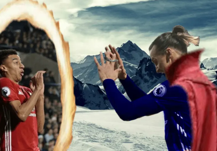 Zlatan při oslavě vyděsil spoluhráče Lingarda. Tyhle fotky baví celou Anglii!